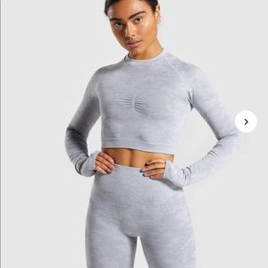 Gymshark Long Sleeve Crop Top